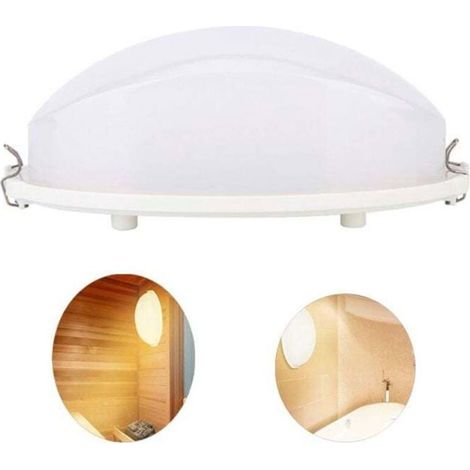Éclairage de Sauna,Lampe antidéflagrante pour Sauna, Lampe antibrouillard pour hammam pour Lampes de Salle de Bain-murale (1/5)