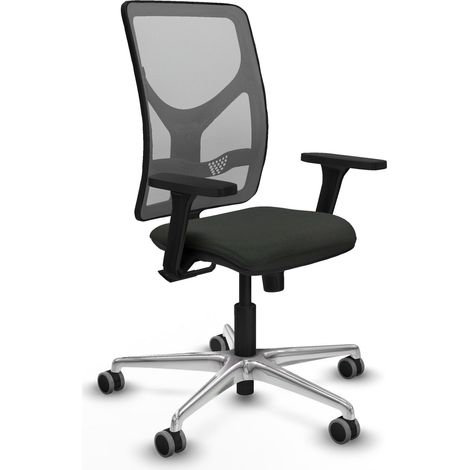 Silla piqueras y crespo Motilla negro espuma alta densidad (1/2)