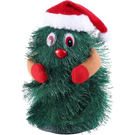 Albero di Natale danzante: albero di Natale elettrico che canta, albero di Natale danzante per decorazioni natalizie per bambini.