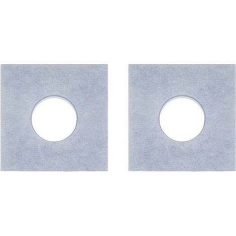 Filtre de Ventilation - Pour Ventilateur Salle de Bain - En Coton - Lot de 10 (1/5)