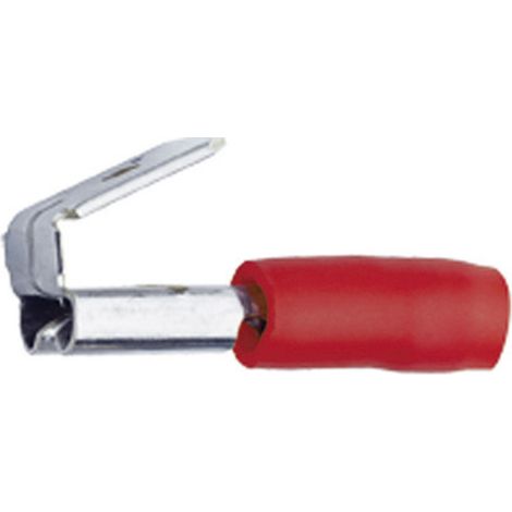 Klauke 720AZ Flachsteckhülse mit Abzweig Steckbreite: 6.3 mm Steckdicke: 0.8 mm 180 ° Teilisoliert R