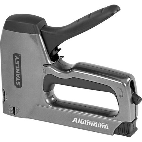 Stanley – Agrafeuse-cloueuse TR250 Gamme Pro – Longueur clou 12-15mm – Pression max réglable – Système anti-bourrage – Pour bois dur - 0-TR250