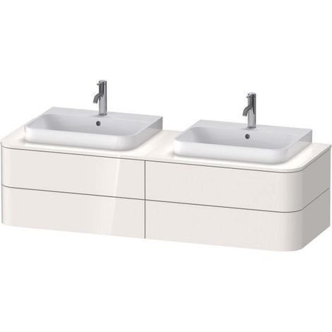 Duravit Happy D.2 Plus Konsolenwaschtischunterbau wandhängend, (1/5)