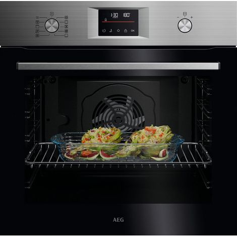Einbaubackofen AEG ou5pb40sm Pyrolyse 72 Liter