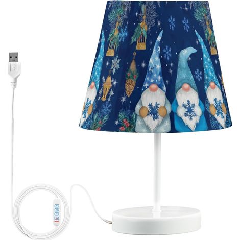Nains de Noël avec chapeaux bleus (1/5)