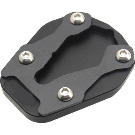 Accessori per moto: Piastra di estensione per cavalletto laterale per 450MT MT450 2024 2025, nera. (1/2)