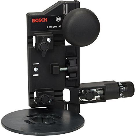 Bosch Professional Compasso di fresatura e adattatore per binario di guida (Accessori per Fresatrici Portatili) (1/4)