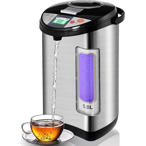 5L Instant Hot Water Dispenser Thermal Water Boiler 5 Temperature Adjustment (1/5)