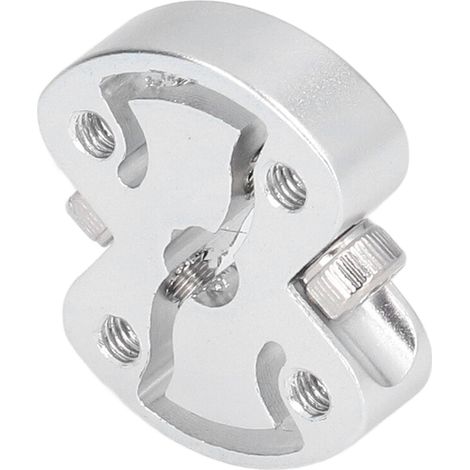 Bague de serrage fendue, trou en D de 1/4 pouce, pièce de serrage d'arbre en alliage d'aluminium 3309-0016-1250 (1/5)