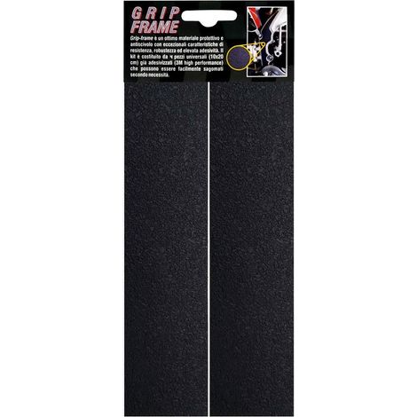 Adesivo Protettivo e Antiscivolo per Telaio Moto Grip Frame - Colore: NERO
