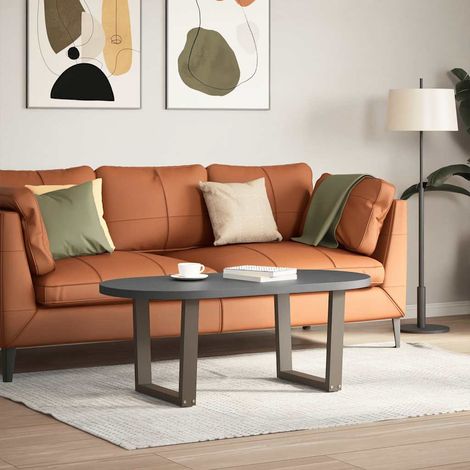 Maison Exclusive - Couchtischbeine V-Form 2 Stück Naturstahl 60x(