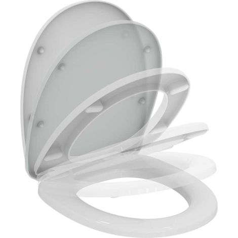 Ideal Standard Eurovit - WC-Sitz SoftClose, weiß W301801