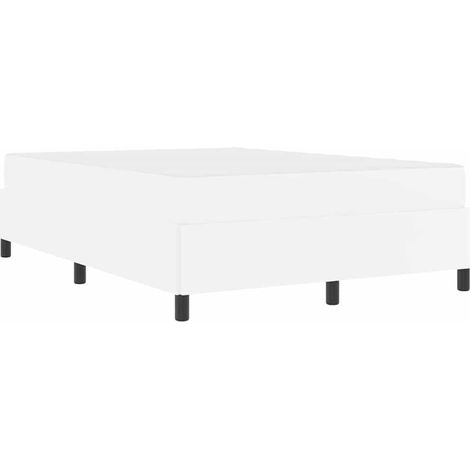 Estructura de cama con colchón 140 x 190 cm tela vidaXL (1/5)