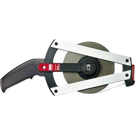 BMI Rahmenbandmaß STANDARD Nr. 525, Glasfaser 50mx13mm Maßanfang B (1/2)