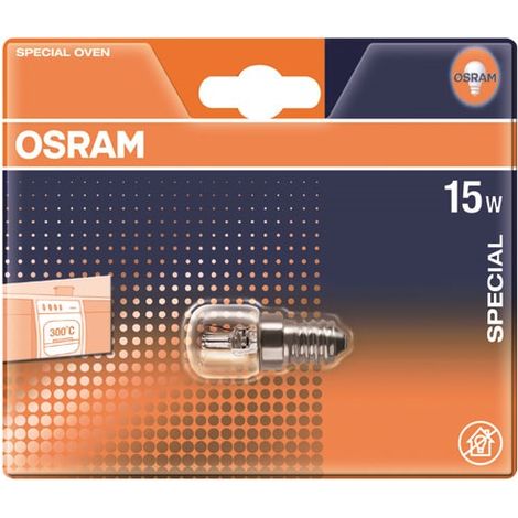 Osram - lampe de four cl 15w 230v e14 bli1 300° - 4050300065052 - (1/8)