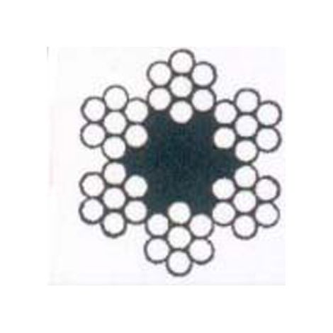 FPLUS cable acero galvan. 50mts. 2mm. , Cable acero galvanizado trenzado.