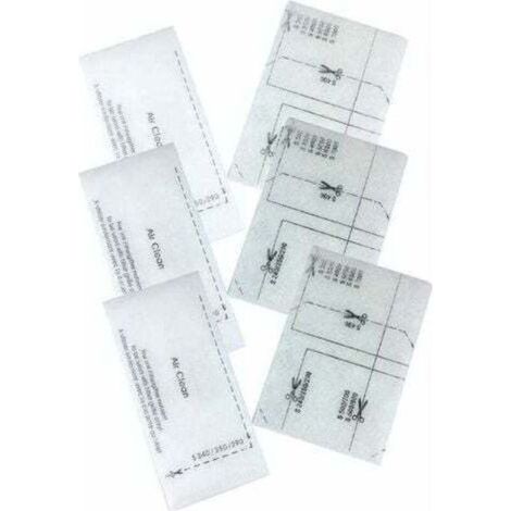 Ersatz-Luftreinigungsfilter und Vormotor, 3er-Pack, für Miele SF-SAC 20/30 Staubsauger, Hoover TRIMEC Zubehör (1/4)