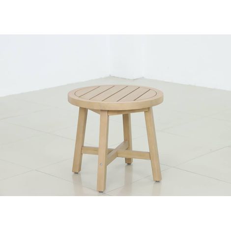 Tavolino da giardino rotondo papouasie 55 x 50,8 cm in acacia - Hespéride