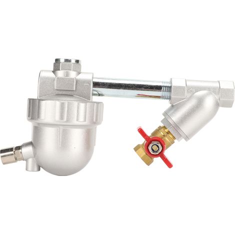 SA6D Purgeur automatique de condensats - Drain nul sans perte d'air - Filtre terminal pour compresseur - Vanne de purge auto pour réservoir d'air comprimé (1/5)