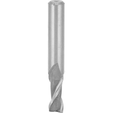 Fraise 2 dents en acier rapide, queue droite 2-12mm, fraise hélicoïdale pour fraisage CNC, 11x12x26x83 mm, outil de coupe professionnel (1/5)