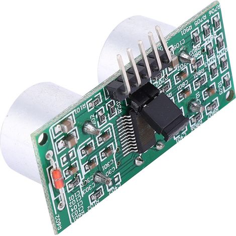 Módulo sensor de telémetro ultrasónico US-100, CC 2,4-5,5 V, 2 cm-450 cm con compensación de temperatura (2018+) (1/5)