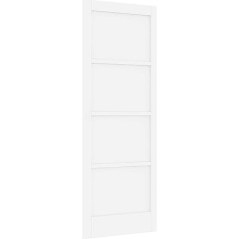 vidaXL  Interior Door  White 78 x 202 cm Plywood