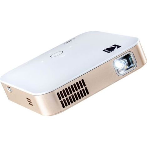 KODAK RODPJS350 Mini projecteur KOFPJ350 -Video 4k + Son - 350 Lumens - Portatif - Ecran 510cm (1/4)