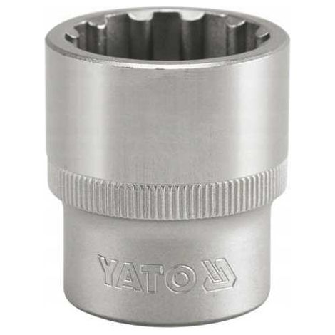 VASO ESTRIADO 1/2'' 12 MM KR. yato (1/5)