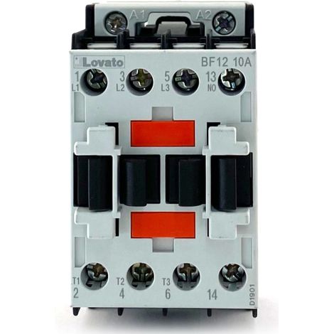 Contattore 3P+1No 12A Ac3 24Vac ( Lovato Cod. Bf1210A024 ) (1/2)