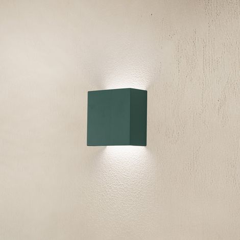 [NEUWERTIG] B-Ware Led Wandleuchte Wandlampe Gianto Lampe Grün Stahl Beleuchtung Wohnbereich