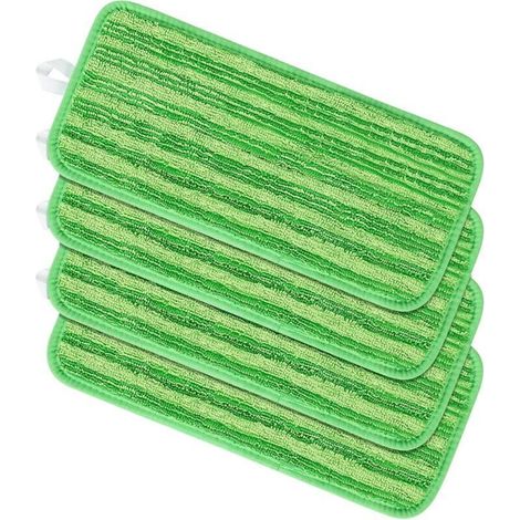 Ersatztücher, Mikrofaserspray für Jet Mop, Ersatztuch 45x13cm (Grün) FLITI