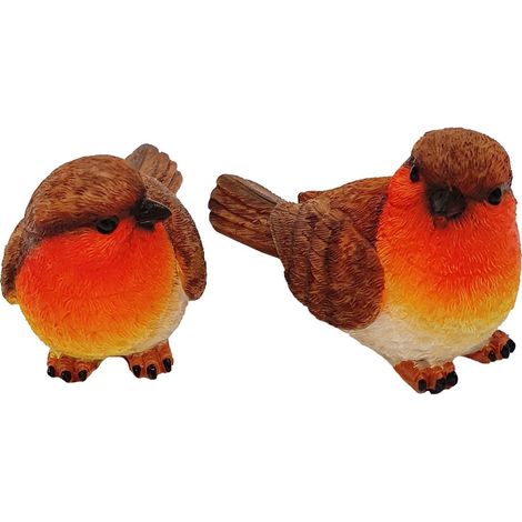 Figurendiscounter Vogel Dekofigur 7x5,5x13,5cm Figur Polyresin Wetterfest