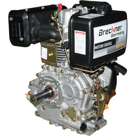 Motore diesel 10CV 186F, 418cc, 3600 giri/min, albero cilindrico filettato 25,4mm, avviamento a strappo (1/5)