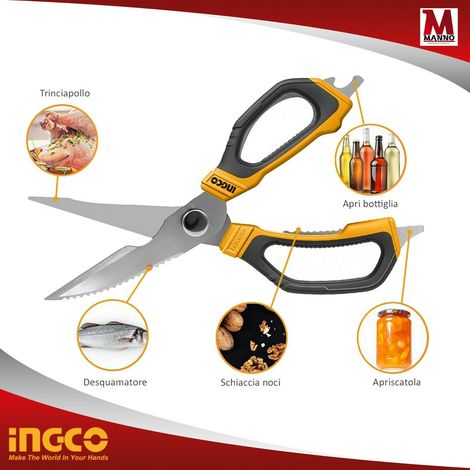 Forbice multifunzionale cucina - Ingco HSCRS822251 (1/4)