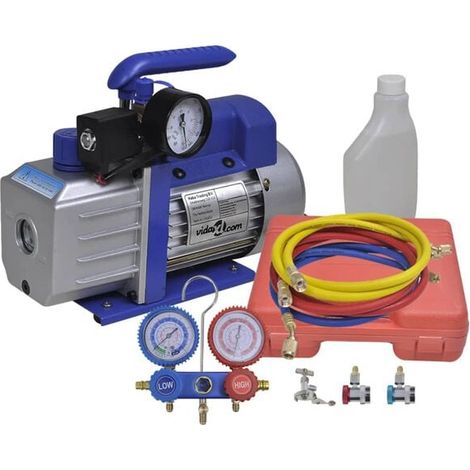 Pompe d'aspiration monobloc et manomètre bidirectionnel (1/5)