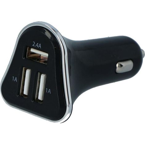 CHARGEUR ALLUME CIGARE 12/24V 3XUSB 4.4A CARPOINT