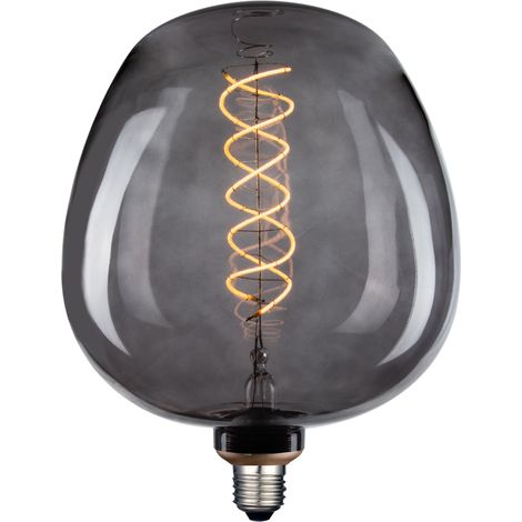 Ampoule LED filament S190 fumée E27 4W 50lm DecoVintage Polux (1/3)