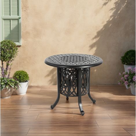table jardin bistrot avec seau à glace aluminium OKMYHOME (1/5)