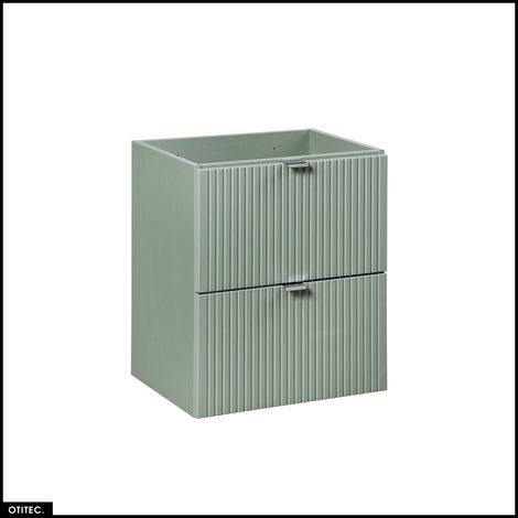 Meuble sous vasque - 50 cm - 2 tiroirs - ROSEAU (1/5)