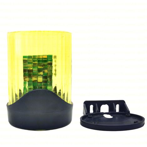Lampeggiante A Led Universale 220v 230v Automazione Cancelli Motorizzati Giallo