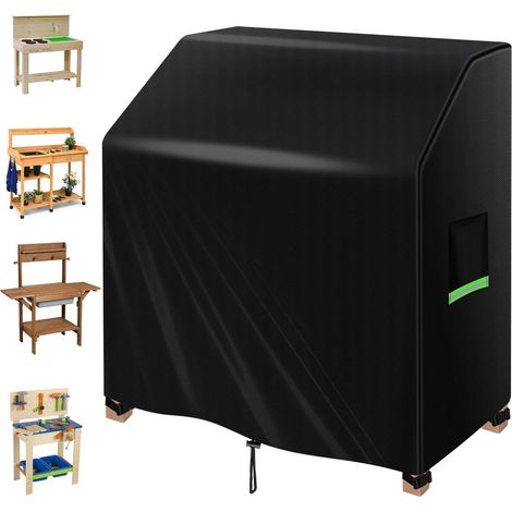 Matschküche Abdeckung 110x50x98cm, 420D Oxford, wasserdicht, winddicht (1/5)