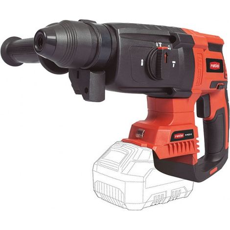RATIO 7994X404 - Martillo rotativo batería RATIO ProSeries R-M20-B