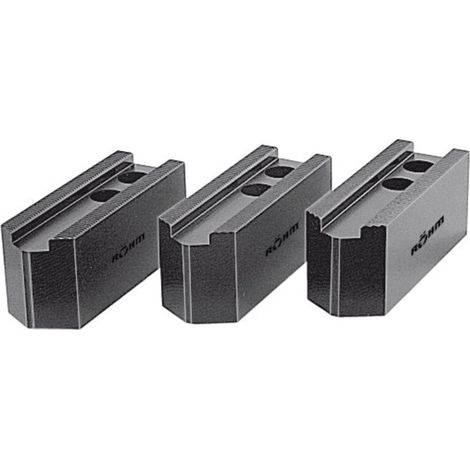 Röhm Aufsatzbacken-Set 200, 40 mm x 35 mm x 98 mm, 3-teilig (1/2)