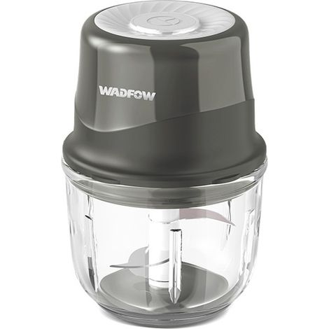 Mini picadora inalámbrica 0.3L 30W con cuchillas de acero y control de un toque, WADFOW