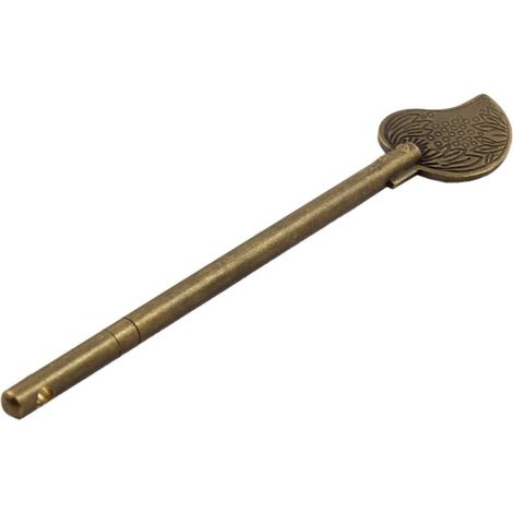 feuille métal à personne clé armoire style chinois axe verrouillage verrouillage ton Bronze (1/5)