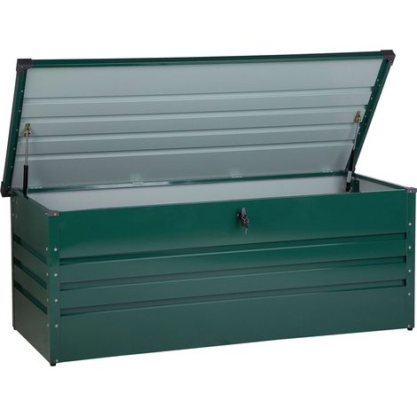 Aufbewahrungsbox CEBROSA 165 cm 70 cm Dunkelgrün