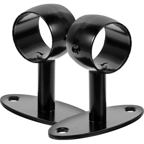 2pcs,Supports Muraux en Acier Inoxydable pour Corde Rampe Escalier, Facile à Installer Fixation Réglable, Adaptés pour Intérieur et Extérieur (1/5)