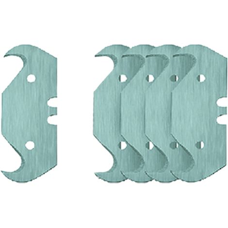 LAMA AD UNCINO PER CUTTER pz 5 - mm 50- 12 blister  - TOPEX