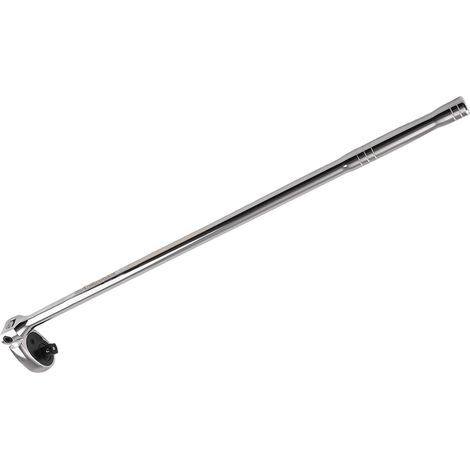 1/2 Drive 24in Extra Long Flex Head Ratchet Handle 72 Teeth 40CR Material (1/5)