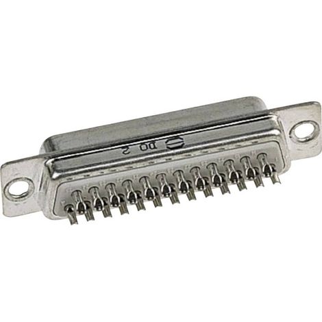 HARTING 09670095615 Connettore maschio SUB-D 180 ° Numero Poli (num): 9 Punte a saldare 1 pz. (1/4)